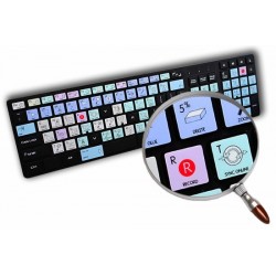 CUBASE / NUENDO Galaxy series keyboard sticker  apple