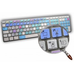 CUBASE / NUENDO Galaxy series keyboard sticker  apple