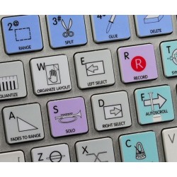 CUBASE / NUENDO Galaxy series keyboard sticker  apple