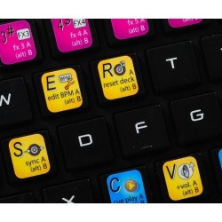 ZULU DJ keyboard sticker