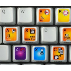 Corel VideoStudio keyboard sticker