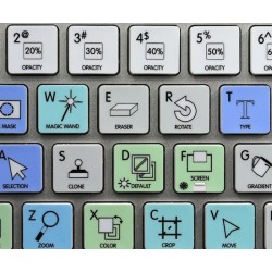 PHOTOSHOP Galaxy series keyboard sticker apple