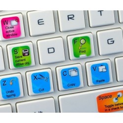 Microsoft Access keyboard sticker