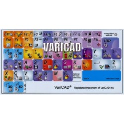 VariCAD keyboard sticker