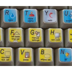 PhotoFiltre keyboard sticker