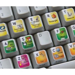 Google SketchUp keyboard sticker