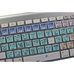 GIMP Galaxy series keyboard sticker Apple size