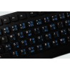 Greek transparent keyboard stickers