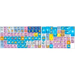 ARCHICAD keyboard sticker