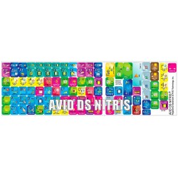 Avid DS Nitris keyboard sticker