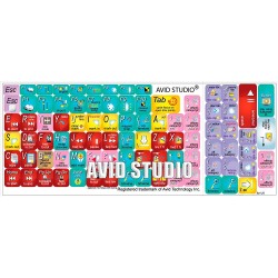 Avid Studio keyboard sticker