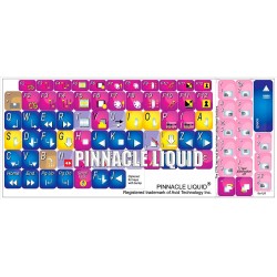 Pinnacle Liquid Edition keyboard sticker