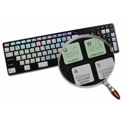 Autodesk Smoke Galaxy series keyboard sticker apple