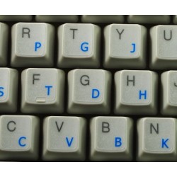 Colemak transparent keyboard  stickers