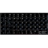 Dvorak English non-transparent keyboard  stickers 14x14