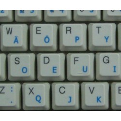 Svorak transparent keyboard  stickers