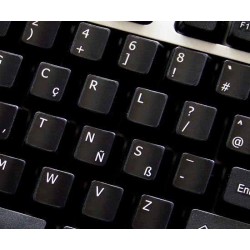 Programmer Dvorak non-transparent keyboard stickers