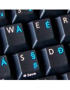 English US International Sticker | 4keyboard.com