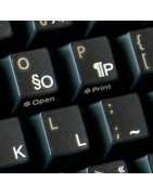 French QWERTY Sticker | 4keyboard.com