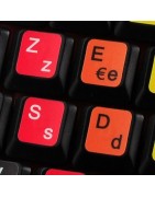 French AZERTY Sticker | 4keyboard.com