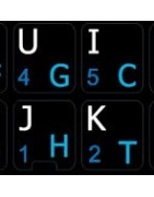Dvorak Sticker | 4keyboard.com